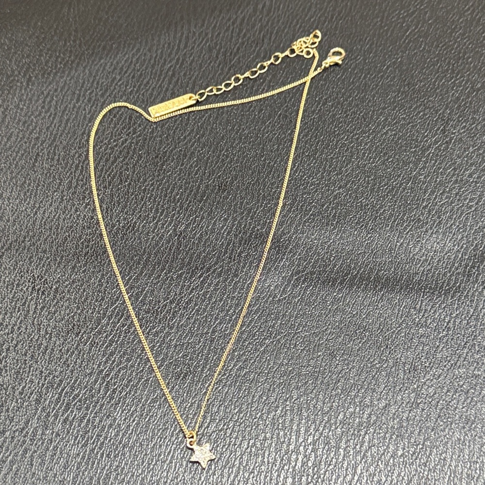 Joe Fresh Gold Star Charm Layered Necklace